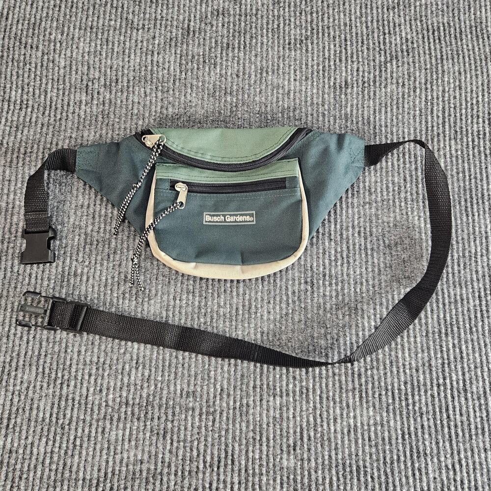Busch Gardens Fanny Pack Waist Bag Strap Back Belt Pouch Hiking Travel Outdoors